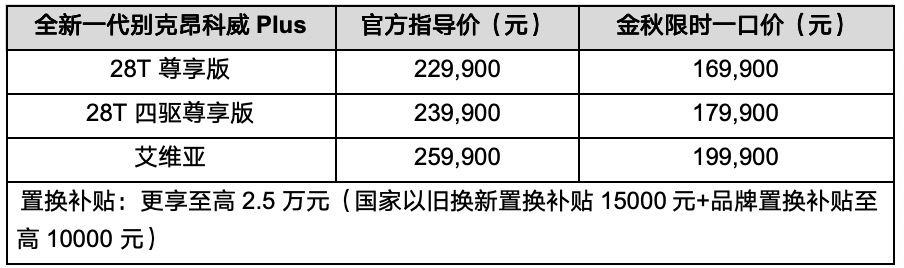 全新一代昂科威Plus豪華舒適躰騐